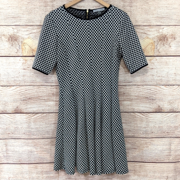 Danny and Nicole polka dot swing dress